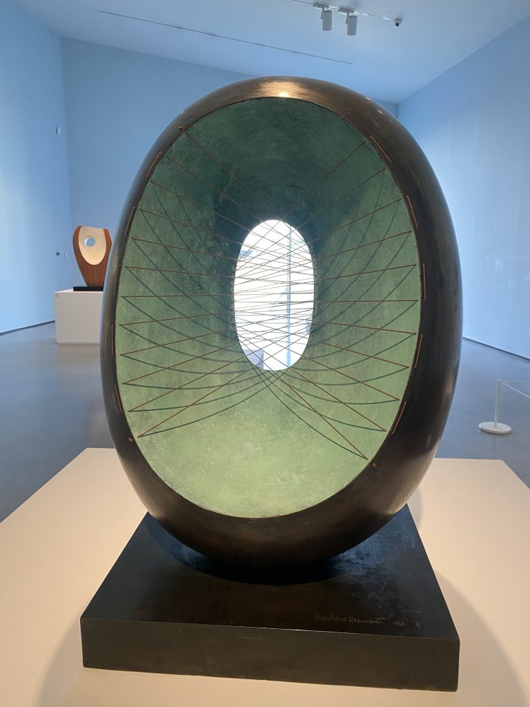 A Barbara Hepworth sculpture in The Hepworth Wakefield